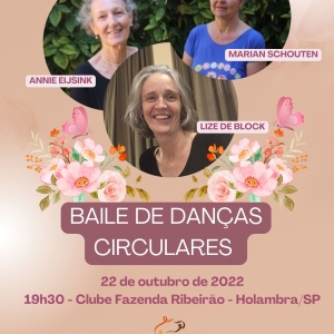 Baile de Danças Circulares - 22.10.2022